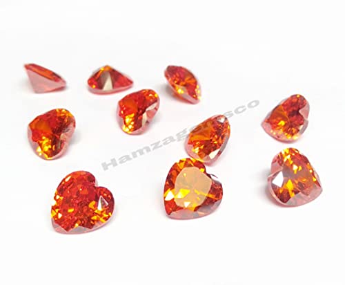 Oxyde de zirconium orange pour fabriquer des cadeaux de Saint-Valentin uniques