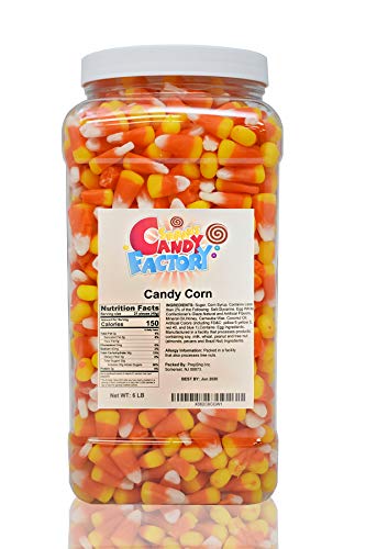 Sarah's Candy Factory Candy Corn in Jar (6 Lbs)
