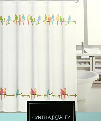 Cynthia Rowley Watercolor Floral Shower Curtain (Not bedding, but included in collection)