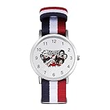 ベビーメタル Babymetal 腕時計 ウォッチ おしゃれ うで時計 円型 カジュアル 3色ナイロン編組ストラップ 薄型 軽量 ビジネス 通勤 通学 男女兼用 人気 記念日 誕生日 お祝い プレゼント