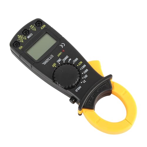Digital Clamp Meter, LCD Display Intelligent Tester Portable Tool, Accuracy & Durability with Batteries for 1000mAh Capacity