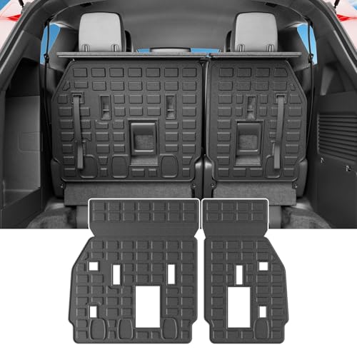 powoq Backrest Mat Compatible with 2021-2026 Toyota Sienna 3rd Row Back Seat Protector TPE Cargo Liner Cargo Mat Replacement for 2021 2022 2023 2024 2025 2026 Toyota Sienna Accessories(Backrest Mat)
