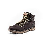  Denver Footwear, Botas de Montaña Cómodas con Suela de Alta Tracción para Hombre, Marrón, 40 EU