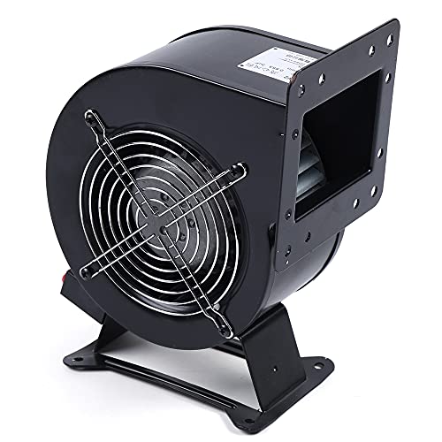 DCEHKR Small Centrifugal Blower Fan 120W Outdoor Wood Furnace Fan with Pure Copper Motor Squirrel Cage Blower Fan for Extruder Cooling, Kitchen Equipment or Duct Ventilation, 2600r/min, 196CFM