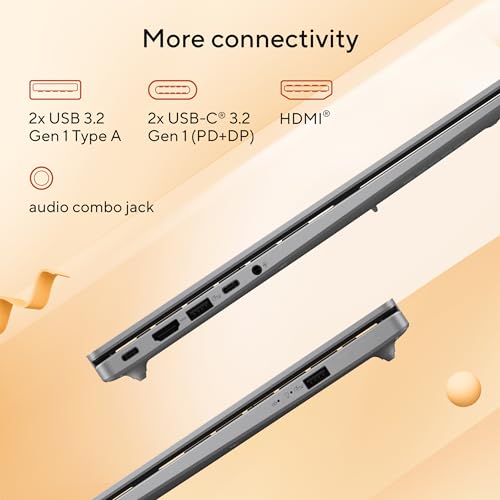 Image of ASUS Vivobook 16 (2026), AMD Ryzen AI 7 445, AMD Radeon iGPU, 16GB RAM, 512GB SSD, FHD+, 16 inch, (40 cm), Windows 11, M365 Basic(1 Year)* Office 2024, Cool Silver, 1.88 kg, M1607GA-MB029WS, Co-Pilot+ PC