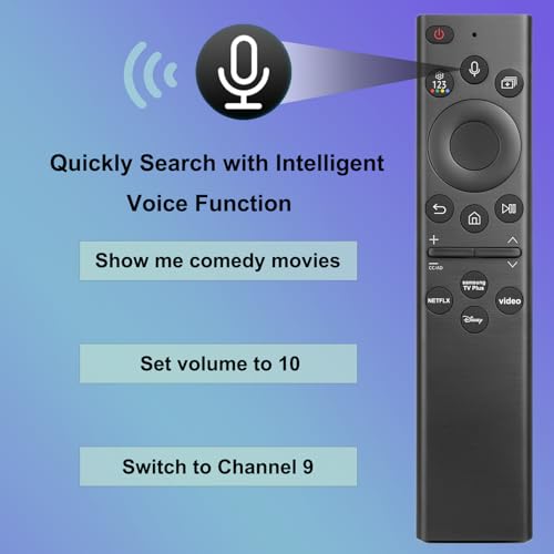 Image of Replacement for Samsung TV Remote, for All 2019-2026 Samsung Remote Control Smart TV with Voice Control