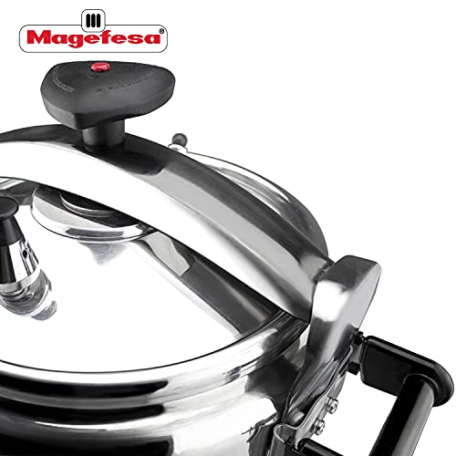 Magefesa Chef Pressure Cooker Has A Thermodiffusion Bottom, 3 Security Systems. 16 Quarts #TOP4