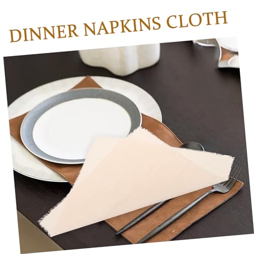 Serviettes de table réutilisables en polyester pour éviter le jetable au mariage - 4