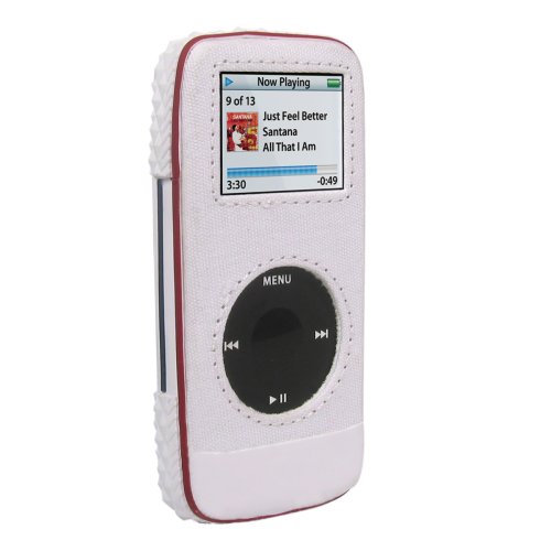 Accessoire iPod Nano blanc Speck Canvas Sport étui toile blanche compact
