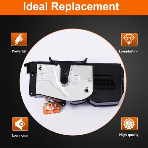 Image of Door Lock Actuator Compatible with 2009-2014 CTS Front Right Passenger Side Without Remote Entry