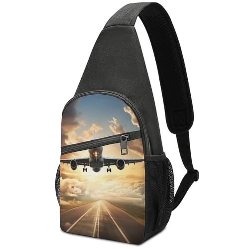 Sac bandoulière d'avion imperméable en tissu Oxford léger pour voyage