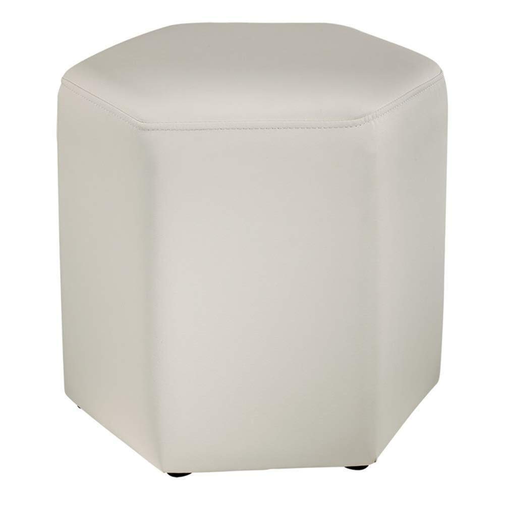 Banc en bois change-chaussure blanc avec assise confort de salon