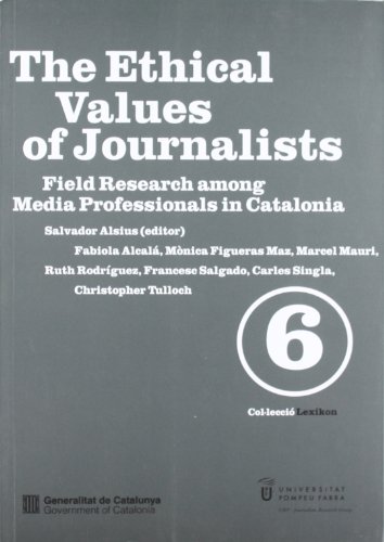 Portada de The Etichal Values of Journalists