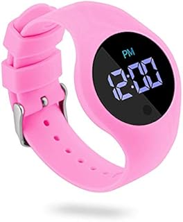 UpPro New Potty Training Watch with Countdown Timer | Rechargeable and Water Resistant Toddler Reminder Watch | Musical Potty Trainer Alarm for Toilet Training Boys and Girls Pink