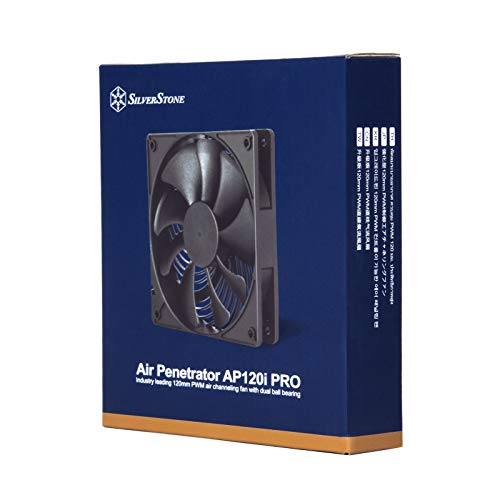 Image of SilverStone Technology AP120i-PRO Air Penetrator 120mm Enhanced PWM Controlled Air Channeling Fan (SST-AP120I-PRO)