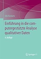 Einführung in die computergestützte Analyse qualitativer Daten 3658076771 Book Cover