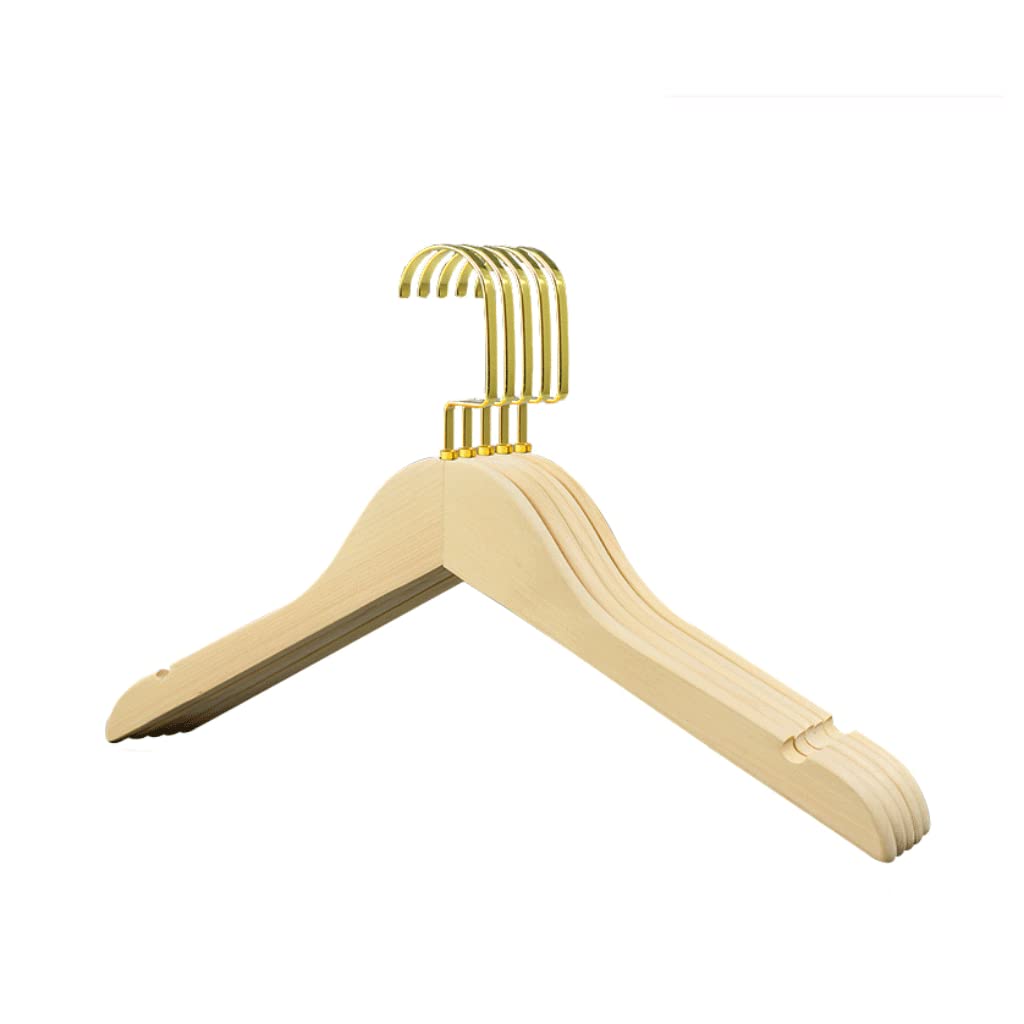 TXGJWRA Space Saving Coat Hangers 5 Pack Heavy Duty Hanger for Clothes Wooden Clothes Hangers Space Saving Hangers Durable Suit Hangers Hangers Coat,