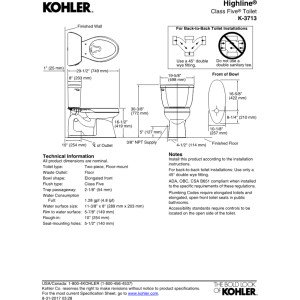 Kohler Highline