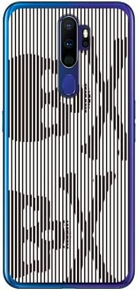 SECOND SKIN Skull mosaic ホワイト&times;ブラック （ソフトTPUクリア） design by ROTM/for