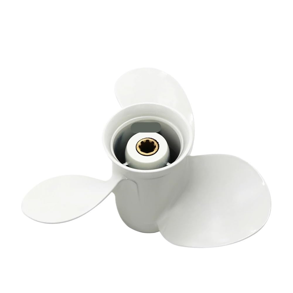 Hélice 9 1/4X9-J de haute précision pour moteurs marins 9,9 CV et 15 CV