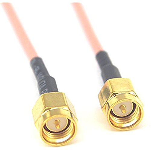 Extension Cable RG316 SMA Male to Male Antenna Coaxial Low Loss Cable (4 inches (10 cm)) Ships from USA