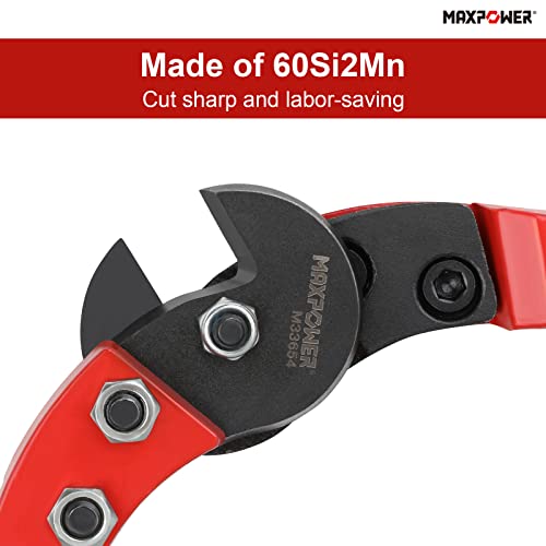 Maxpower Cable Cutters,18-Inch Heavy Duty Wire Rope Cutter, Steel Wire Cutters Heavy Duty Industrial Strength Cable Cutter For Hard Wire Ropes thumb #2
