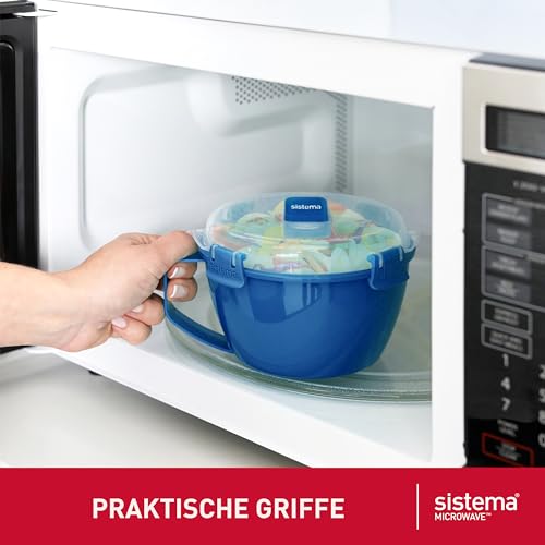 Sistema Mikrowellen-Behälter | Mikrowellen-SuppentassePorridge-Schale & Nudel-Schale… – Ansicht 4