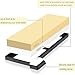 Whetstone 5000/10000 Grit Sharpening Stone, VECU 2 Side Polishing Kit Professional Waterstone Sharpener for Kitchen Cutlery and Outdoor Blades Polishing Tools, Waterstone Rubber Stone Holder Included