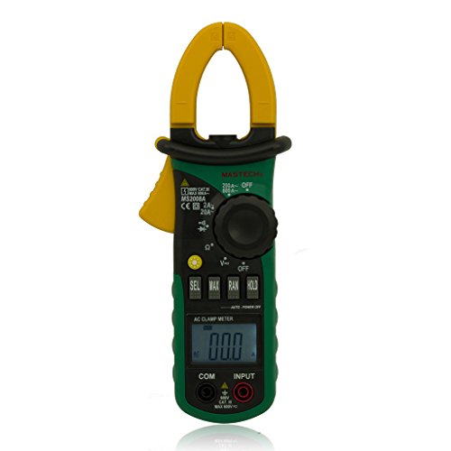 Mastech MS2008A Mini Pince multimètre numérique Rétro-éclairage Maintien des données MARCHE AUTO