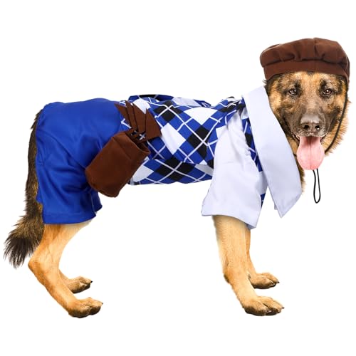 Disfraz Golf para Perro con Bolso y Palos