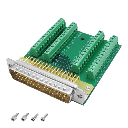 Connecteur sans soudure DB50 mâle avec bornier breakout board pour SPC CNC