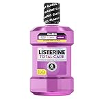 Listerine Total Care Intense Taste Classic Antibacterial Mouthwash (1000ml), Fresh Mint Blast Flavour With 6-in-1 Benefits