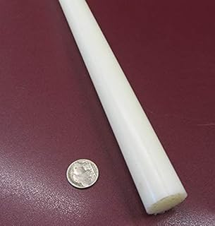 Natural Nylon Extruded Round Rod 1.00