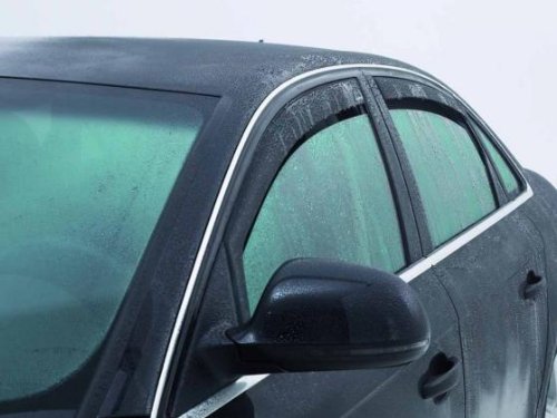 Déflecteurs Latéraux ClimAir Noir Pour Volkswagen Touareg (CR7) 2018+
