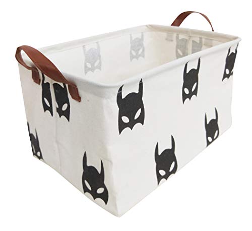 HIYAGON Rectangular Laundry Baskets,Fabric Storage Bin Storage Boxes,Collapsible Storage Basket for Toy, Clothes,Books.Shelves
