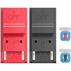 Cargador Rcm Nintendo Switch RCM Jig Para Nintendo Switch,EEEKit 2 Conectores Cortos De Rcm Clip Tools Nintendo Switch, Rcm Dongle De Nintendo Switch Rcm Modo De Recuperación (Rojo, Gris Oscuro)