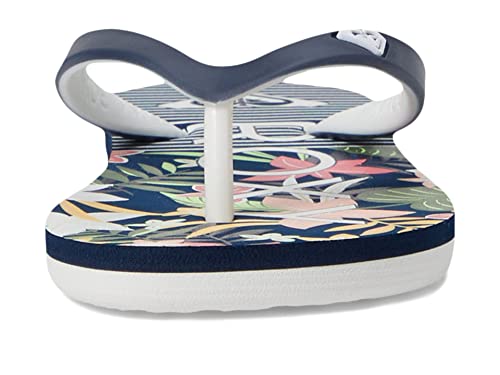 Roxy Girl's Tahiti VII (Little Kid/Big Kid) Light Yellow/White/True Navy 12 Little Kid M2