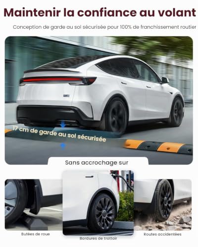 Bavettes garde-boue Model Y Juniper REEVAA finition noire premium intégration parfaite - 7
