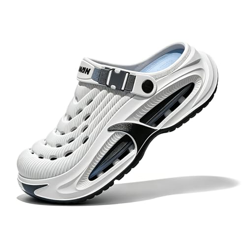 Zuecos cómodos para evitar el dolor de pies con suela acolchada unisex