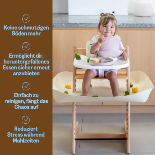 CATCHY - Hochstuhl Auffangschale - Zubehör für den Stokke Tripp Trapp – Ansicht 3