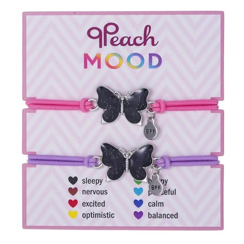 Color Changing Couple Bracelet Cute Cat Animal Dinosaur Horse Temperature Sensing Mood Bracelet with Card Best Gift for Friends Birthday Christmas