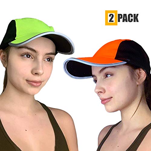 Reflective Running Hat 2pack for Men and Women Reflective Gear for Night Safety Great for Jogging, Sports and Outdoors… - Image 7