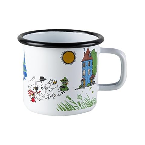 Muurla Moomin Moominvalley Colors Enamel Mug Cover