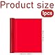 1pcs 120x30cm Scheinwerfer Folie,Tönungsfolie,Tönungsfolie Auto,Rote Transparent Wasserdicht Auto Rückleuchten Folie Aufkleber,Scheinwerfer