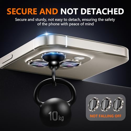 Image of Supershieldz CAM-Guard 3D Camera Lens Protector Ring for iPhone 17 Pro Max | 17 Pro, Keep Original Design and Color, 9H Hardness, Easy Installation - White Titanium