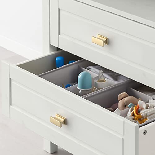 Asidrama 10 Pack Brushed Brass Kitchen Cabinet Knobs Dresser Knobs Drawer Knobs Cabinet Hardware Zinc Knobs For Dresser Drawers #TOP2