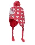 Niña. Hello kitty- Gorro peruano para bebé niña, color rosa de 9 a 36 meses rosa oscuro 48 cm (9-18 Meses)