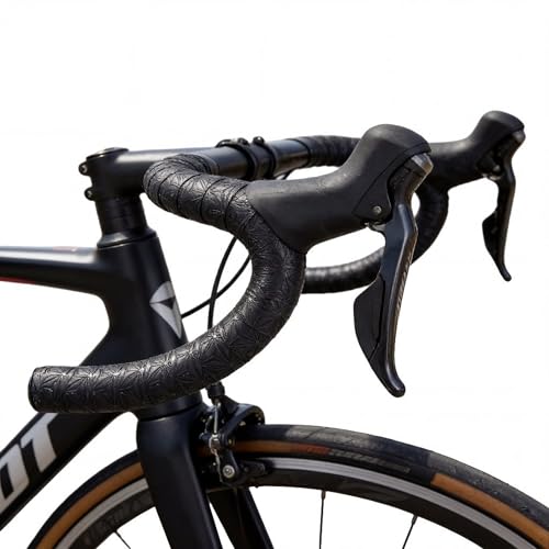 ROSSRORE Bicycle Handlebar Tape EVA Road Bike Handlebar Tape Non Slip Shock Absorbing Bar Tape Extra Thick Soft Comfortable Bike Grip Tape Stain Resistant Breathable Cycling Bar Wrap