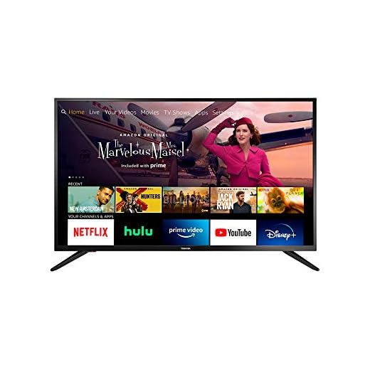 All-New Toshiba 43LF421U21 43-inch Smart HD 1080p TV - Fire TV Edition, Released 2020