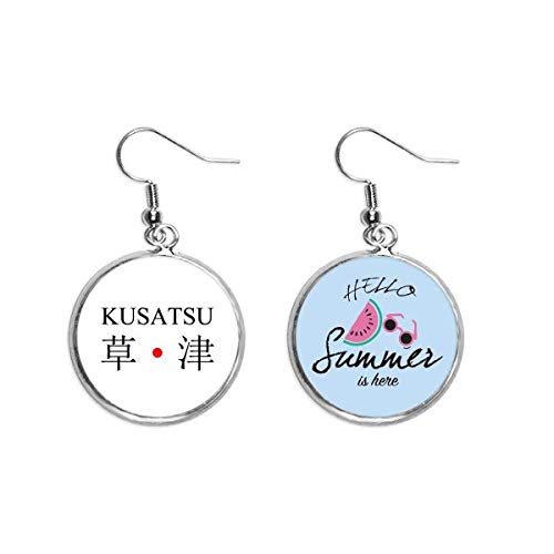 Pendientes de sandía Kusatsu solucionan lóbulos pesados en verano